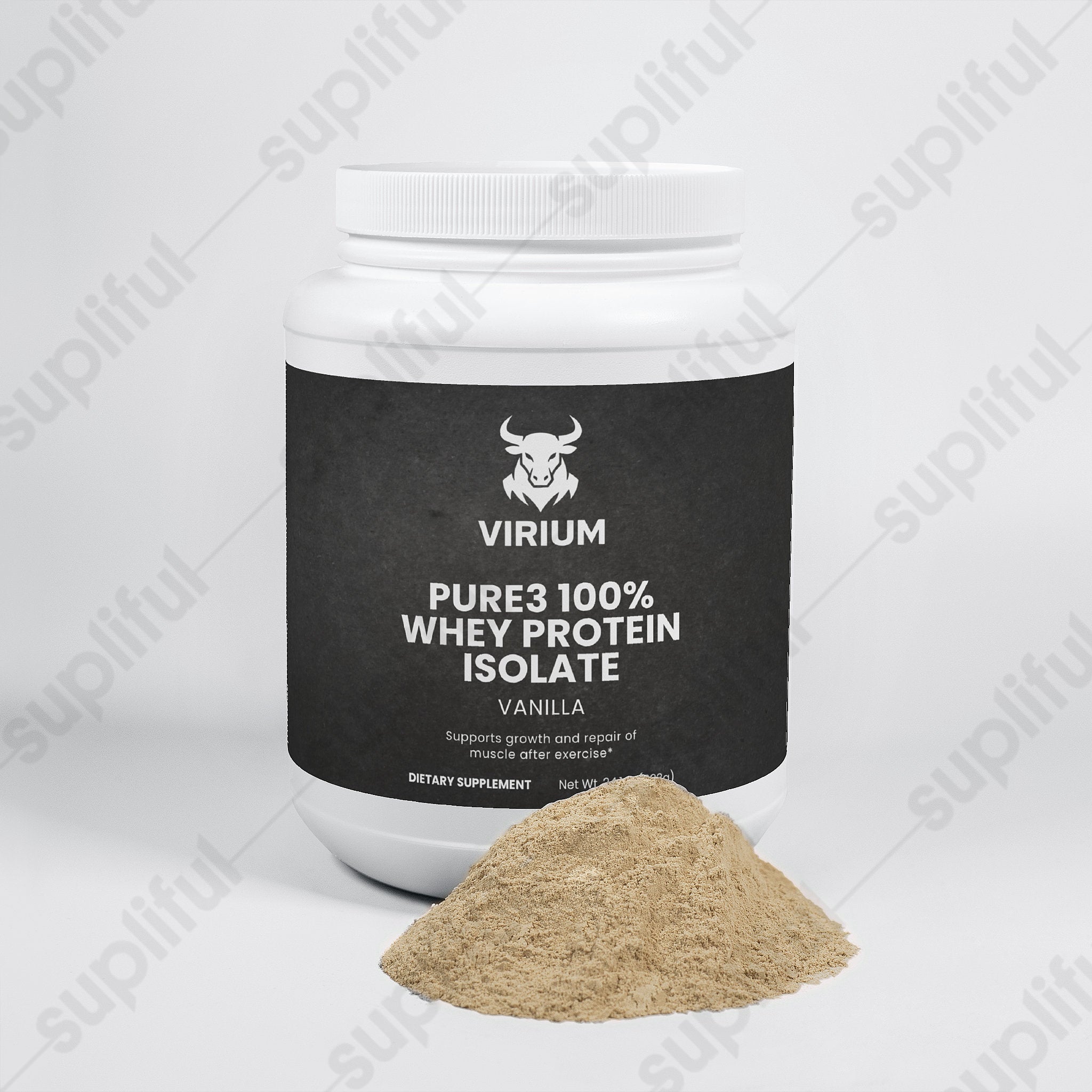 Pure3 100% Whey Protein Isolate (Vanilla)