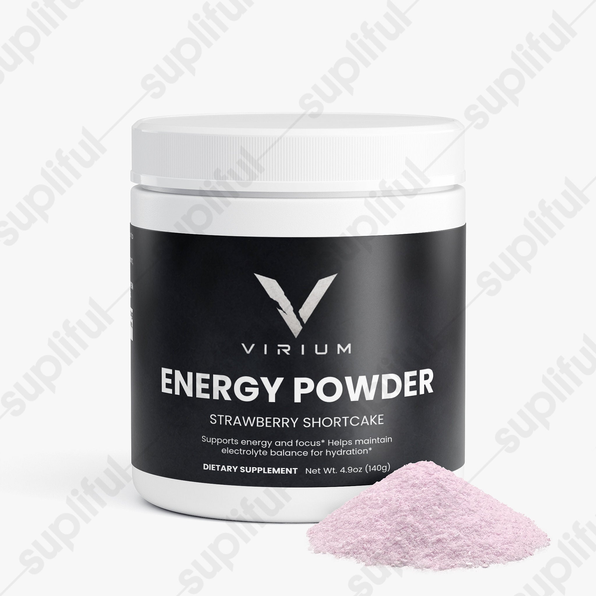 Energy Powder (Strawberry Shortcake)